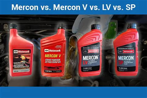 difference between mercon v and mercon lv|mercon vs v transmission fluid.